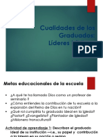 Cualidades de Los Graduados