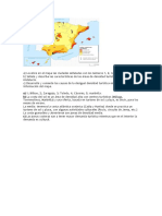 Mapa turístico España: Localización ciudades, áreas densidad y causas desigual distribución