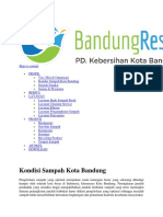 Kondisi Sampah Kota Bandung