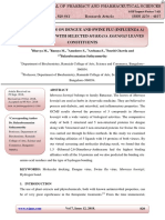 In Silico Studies on Dengue and Swine Flu (Influenza a) Viral Proteins With Selected Murraya Koenigii Leaves Constituents