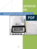 Matematicas Mercantil