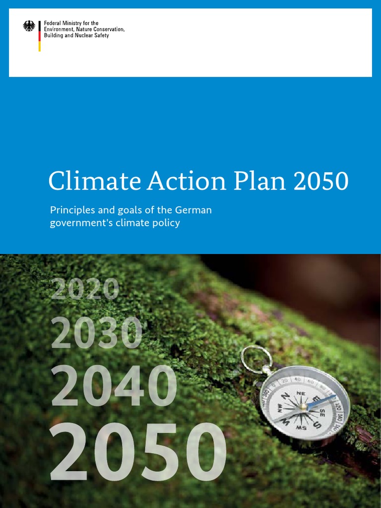 Germany's Climate Action Plan 2050 | PDF | Climate Change Mitigation