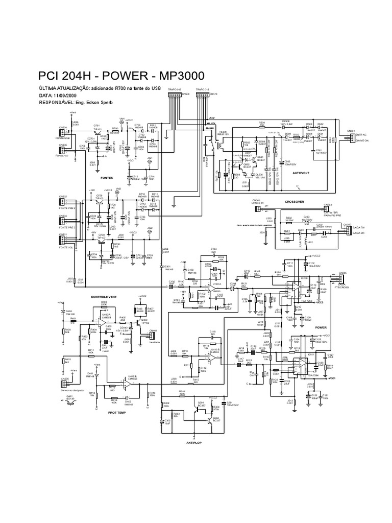 MP3000 Circuit Design Overview | PDF