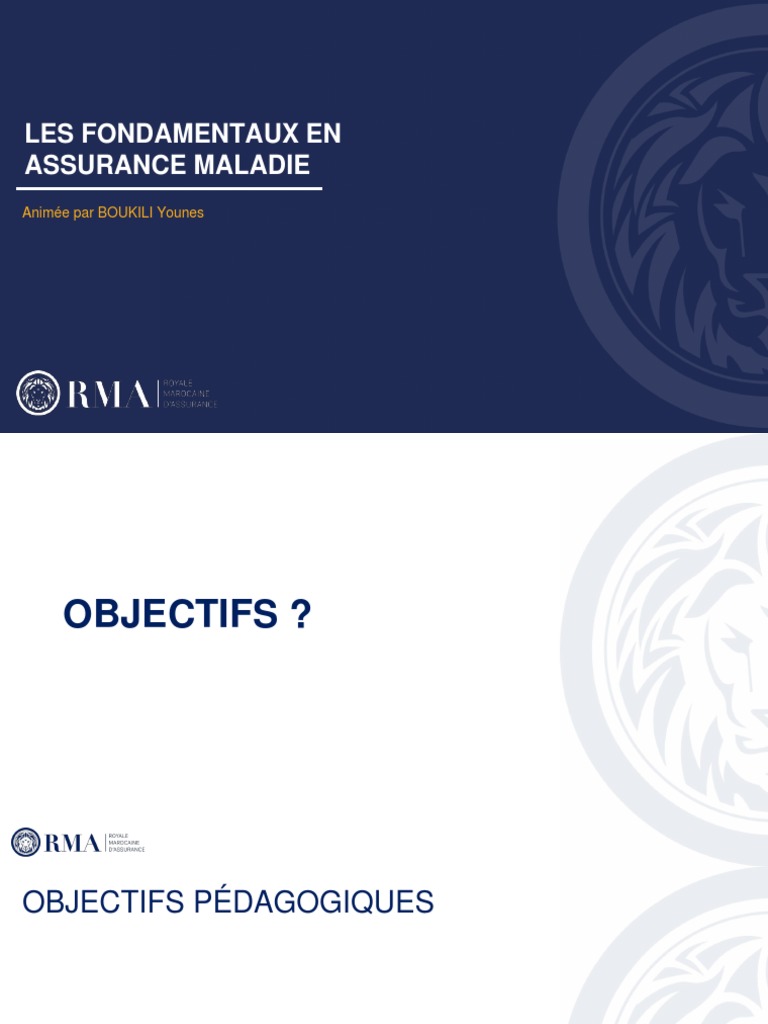 Assurance Maladie : Principes et Remboursements | PDF | Assurance ...