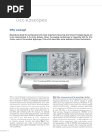 HAMEG FA Oscilloscopes Why Analog E