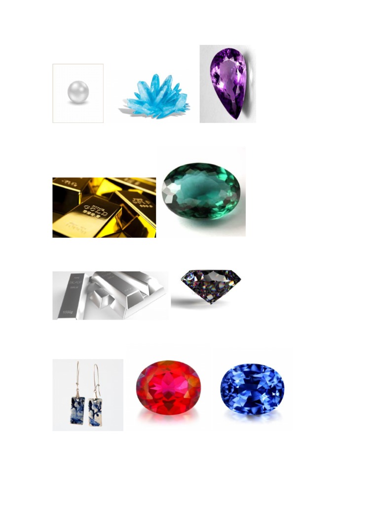 Jewelry Vocabulary PDF