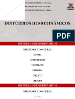 Distúrbos Hemodinâmicos