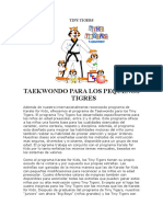 TAEKWONDO SONGAHM: Conceptos de Cada Etapa