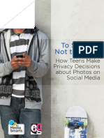 Teens & Social Media Privacy