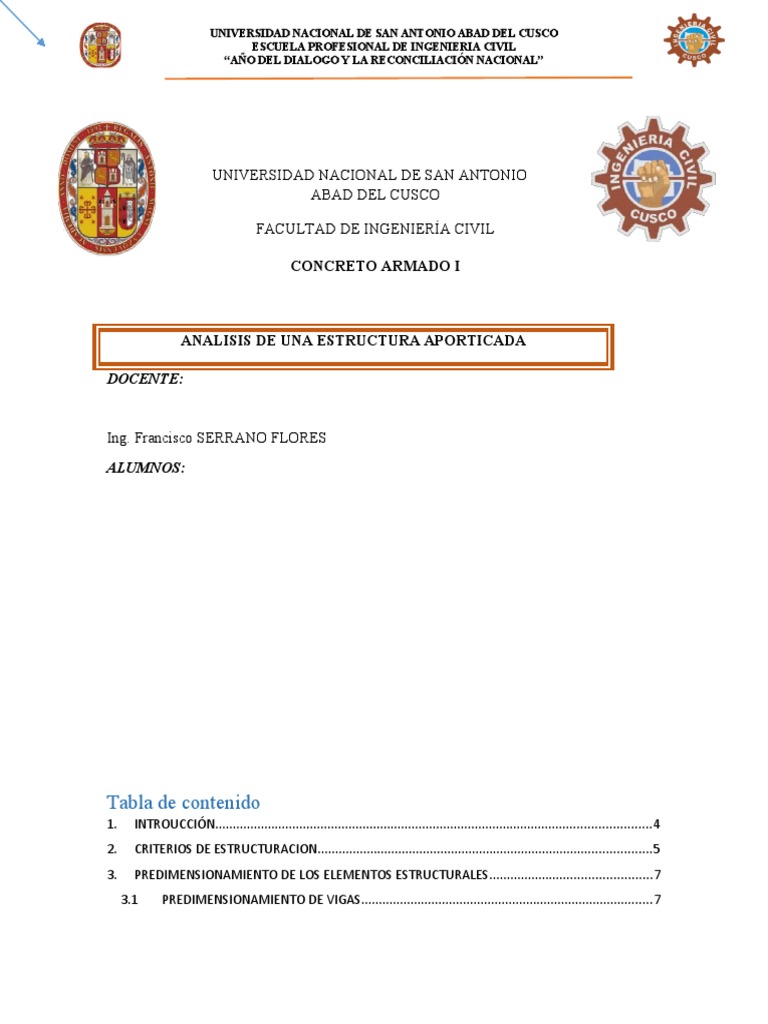 Diseño Estructural De Edificacion Pdf Hormigón Ingeniero Civil