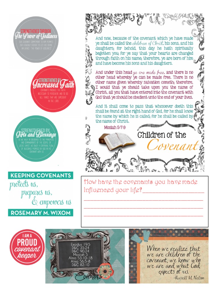 Impact of Personal Covenants on Life | PDF | Business | Lifestyle