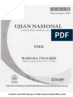 Contoh Soal UN B. Inggris SMK PDF