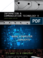 ICT 9 Basic Computer Concepts
