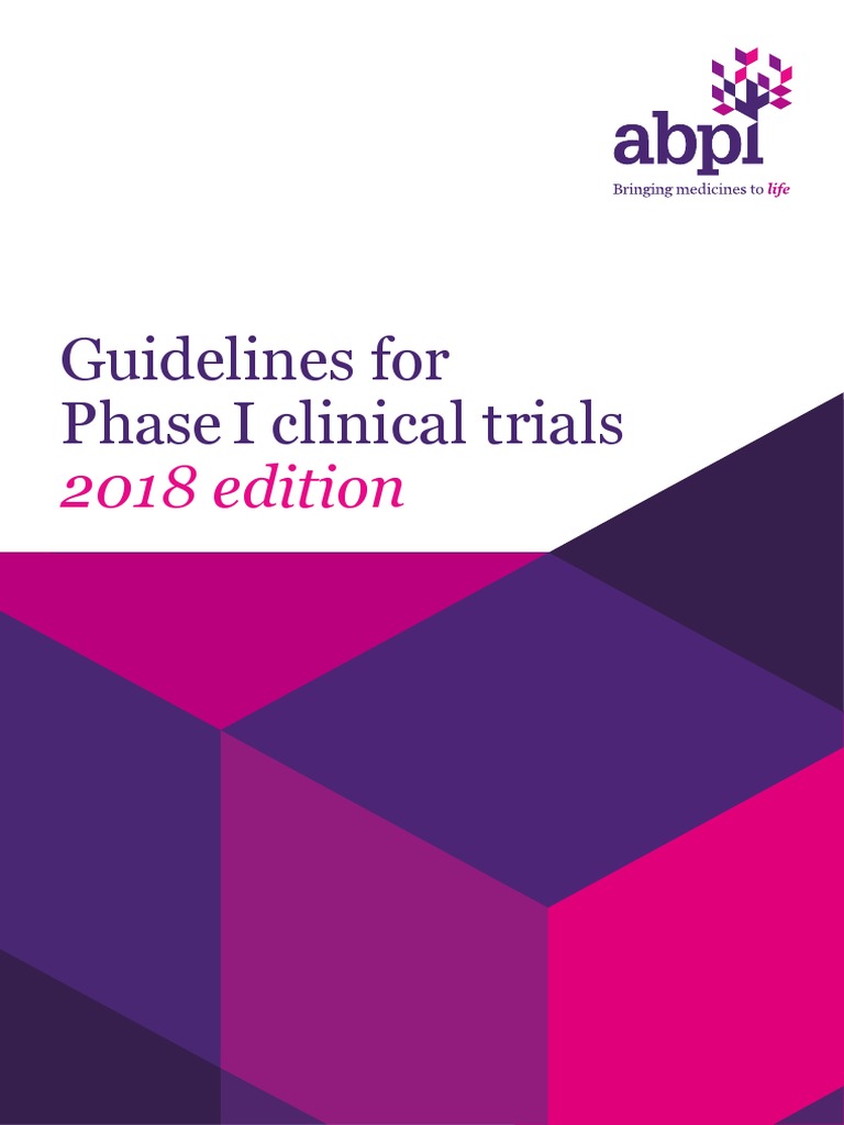 Phase I Clinical Trials Guidelines 2018 | PDF | Phases Of Clinical ...