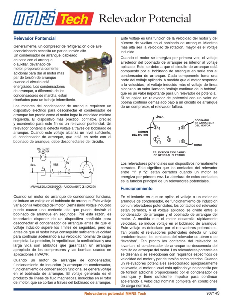 Potential Relay ES | PDF | Inductor | voltaje