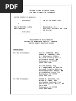 Transcript of Plea Bargain Hearing of Maria Butina Dated Dec. 13th, 2018