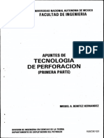 Apuntes de Tecnologia de Perforacion. Primera Parte - Ocr PDF