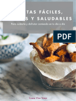 Recetas Fáciles Rápidas y Saludables