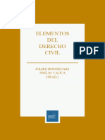 Elementos Del Derecho Civil