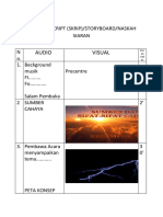 Contoh Script Storyboard