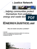 Energy Justice Network: Helping Communities Protect Themselves From Polluting Energy and Waste Technologies