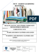 Competency-Based Laundry Learning Materials