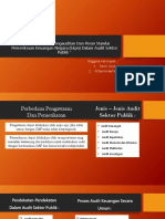 Seluk Beluk Pengauditan Dan Peran Standar SKPN Dalam Audit Sektor Publik