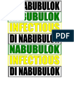 Nabubulok, Di-nabubulok, Infectious Sticker