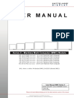 User Manual: Series X - Maritime Multi Computer (MMC) Models