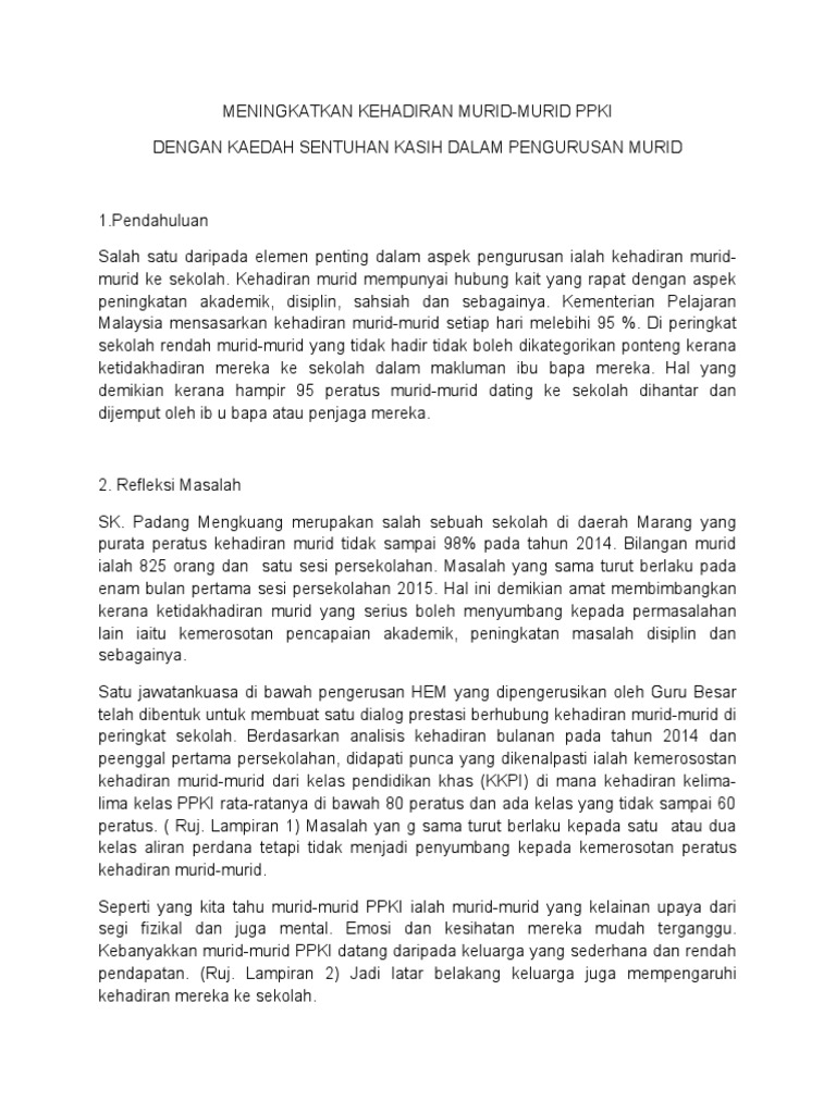 Bengkel Kajian Tindakan Pdf