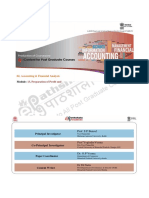 02, Accounting & Financial Analysis: 13, Preparation of Profit and Loss Accounts Loss Account