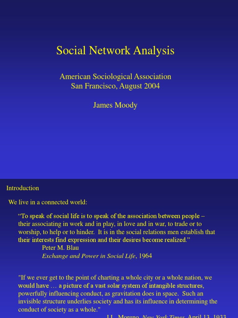 Understanding Social Network Analysis | PDF | Social Network | Social Group