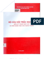 Bo Cau Hoi Trac Nghiem Mon Ky Thuat Bao Che Va Sinh Duoc Hoc Cac Dang Thuoc Truong Dai Hoc Duoc Ha Noi PDF
