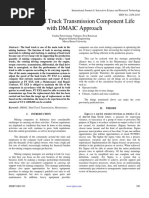 Increase Haul Truck Transmission Component Life with DMAIC Approach