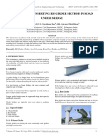 Procedure of Inserting RH Girder Method in Road Under Bridge