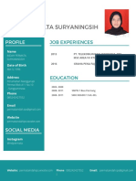 Graphic Designer Resume Indah