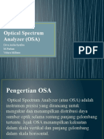 Optical Spectrum Analyzer (OSA) Revisi