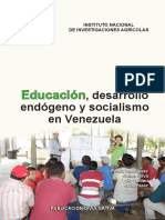 Educacion, Desarrollp Endogeno y Socialismo en Venezuela