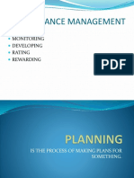 Performance Management: Planning Monitoring Developing Rating Rewarding