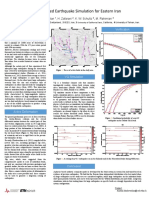 A Physics-Based Earthquake Simulation For Eastern Iran: A. Khodaverdian, H. Zafarani, K. W. Schultz, M. Rahimian