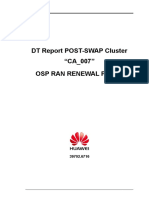 DT Report POST-SWAP Cluster CA - 007