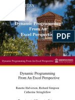 Dynamic Programming 
