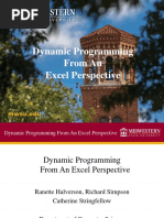 Dynamic Programming 