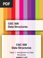 CSC508: CH1