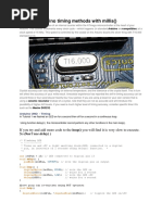 Millis   for arduino