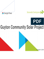 Georgia Power Community Solar Presentation 12.18.18