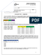 Prova 8º AB