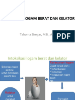 Toksikologi 10, Intoksikasi Logam Berat