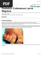 Pediatric Cutaneus of Larva Migrans