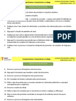 TP9 BMC - Compartimentos Intracelulares e Tráfego de Proteínas - Exercícios